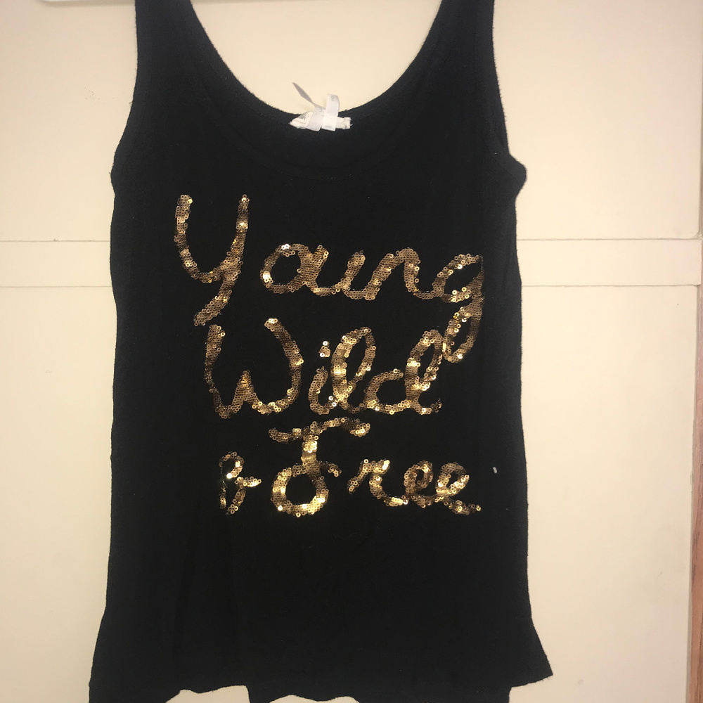Young, Wild, and Free crop top